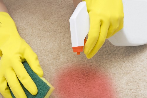Cleaning dust and residue after renovation in a Finsbury Park home