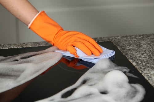 Move out cleaning service for a flat in Finsbury Park