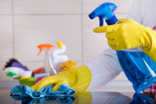 Detail cleaning a newly refurbished flat in Finsbury Park