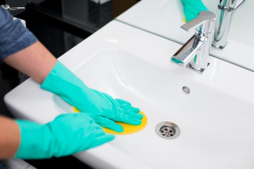 Local cleaner servicing a flat near Finsbury Park transport links